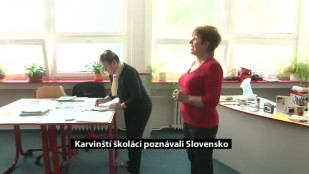 Žáci z karvinské ZŠ U Studny poznávali Slovensko