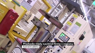 Předseda vlády Bohuslav Sobotka navštívil karvinskou průmyslovou zónu