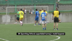 SK Sporting Orlová uspořádal turnaj v malé kopané