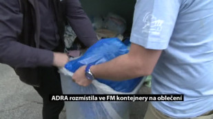 ADRA rozmístila ve FM kontejnery na oblečení