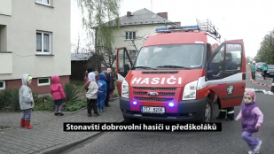 Stonavští dobrovolní hasiči u předškoláků