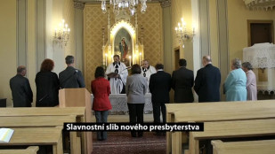 Slavnostní slib nového presbyterstva