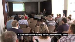 Vlastníci budov nechtějí novou památkovou zónu