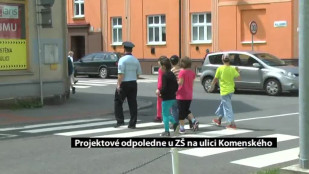 Projektové odpoledne u ZŠ na ulici Komenského v Novém Jičíně