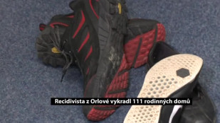 Recidivista z Orlové vykradl 111 rodinných domů