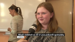 Mladí vědátoři z karvinské ZŠ U Lesa pobavili své spolužáky