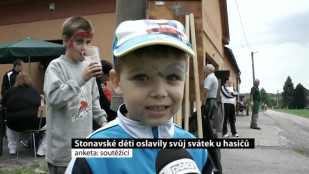 Stonavské děti oslavily svůj svátek u hasičů