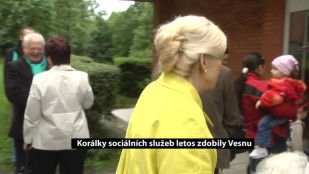 Korálky sociálních služeb letos zdobily Vesnu