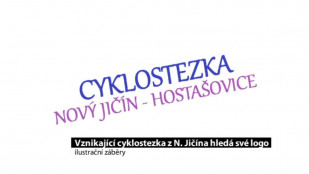 Vznikající cyklostezka z Nového Jičína hledá své logo