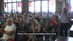 Nový Jičín ocenil pravidelné dárce krve