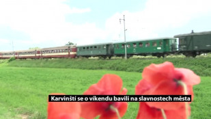 Karvinští se o víkendu bavili na slavnostech města