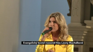 Evangelický kostel rozezněl hlas Leony Machálkové