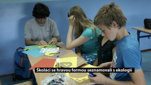 Školáci se hravou formou seznamovali s ekologií