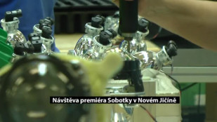 Návštěva premiéra Sobotky v Novém Jičíně