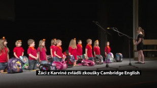 Źáci z Karviné zvládli zkoušky Cambridge English