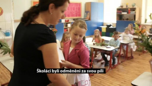 Školáci byli odměněni za svou píli