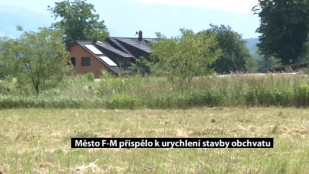 Město F-M přispělo k urychlení výstavby obchvatu