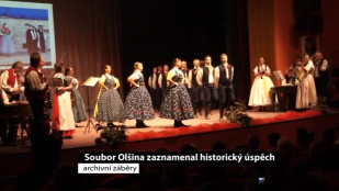 Soubor Olšina zaznamenal historický úspěch