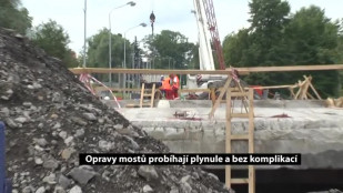 Opravy mostů probíhají plynule a bez komplikací