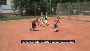 Frýdeckomístecké děti si zahrály míčové hry