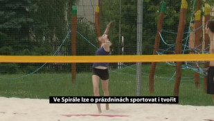 Ve Spirále lze o prázdninách sportovat i tvořit