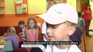 Na letních táborech si děti užijí spoustu zábavy