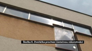 Školka K. Dvořáčka prochází částečnou rekonstrukcí