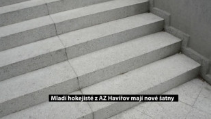 Mladí hokejisté z AZ Havířov mají nové šatny