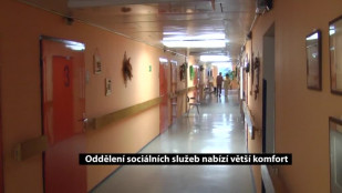 Oddělení sociálních služeb nabízí větší komfort