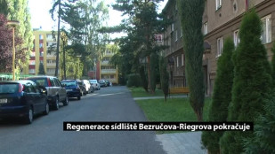 Regenerace sídliště Bezručova-Riegrova pokračuje