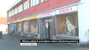 Město nabízí k pronájmu volné nebytové prostory