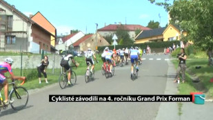 Cyklisté závodili na 4. ročníku Grand Prix Forman