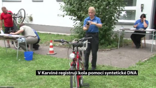 V Karviné registrují kola pomocí syntetické DNA