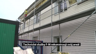 Technické služby F-M rekonstruují svůj areál