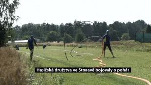 Hasičská družstva ve Stonavě bojovaly o pohár