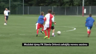 Mužské týmy FK Slavia Orlová zahájily novou sezónu