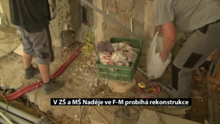 V ZŠ a MŠ Naděje ve F-M probíhá rekonstrukce