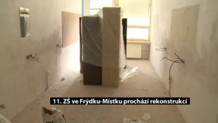 11. ZŠ ve Frýdku-Místku prochází rekonstrukcí