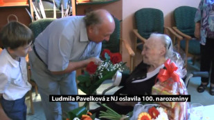 Ludmila Pavelková z NJ oslavila 100. narozeniny