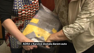 ADRA v Karviné dostala darem nové auto