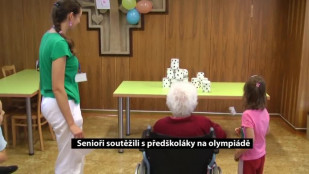 Senioři soutěžili s předškoláky na olympiádě