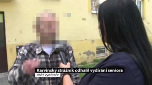 Karvinský strážník odhalil vydírání seniora