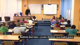 Ředitele škol čeká v novém školním roce hodně práce