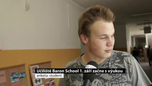 Stěhování učiliště Baron School bylo náročně