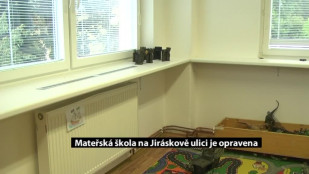 Mateřská škola na Jiráskově ulici je opravena