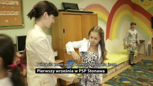 Pierwszy września w PSP w Stonawie - První den září v polské škole ve Stonavě