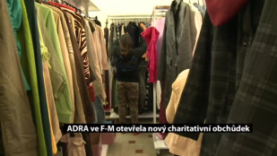 ADRA ve F-M otevřela nový charitativní obchůdek