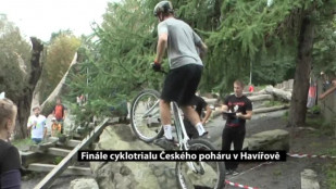 Finále cyklotrialu Českého poháru v Havířově