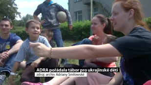 ADRA pořádala tábor pro ukrajinské děti