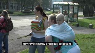 Havířovské matky propagují šátkování